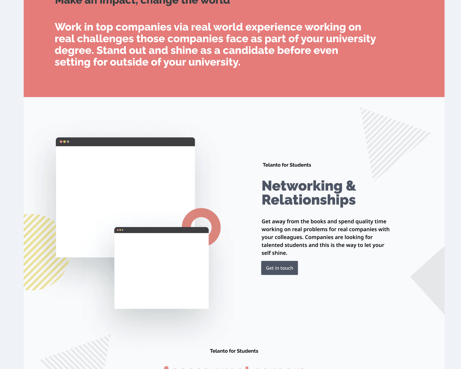Composition placeholders — recurring block patterns the system can compose