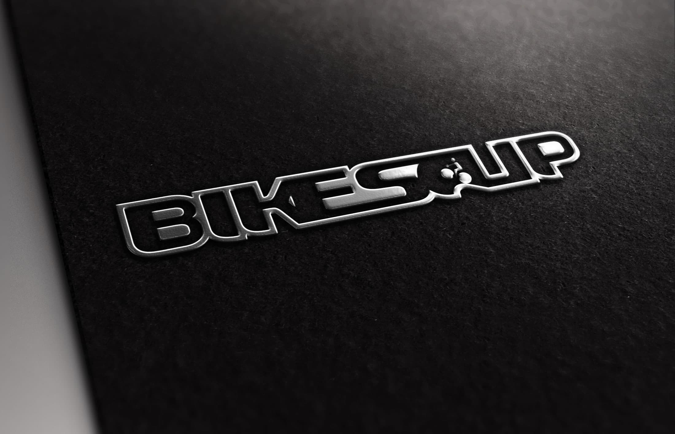 Bikesoup — hot-foil application