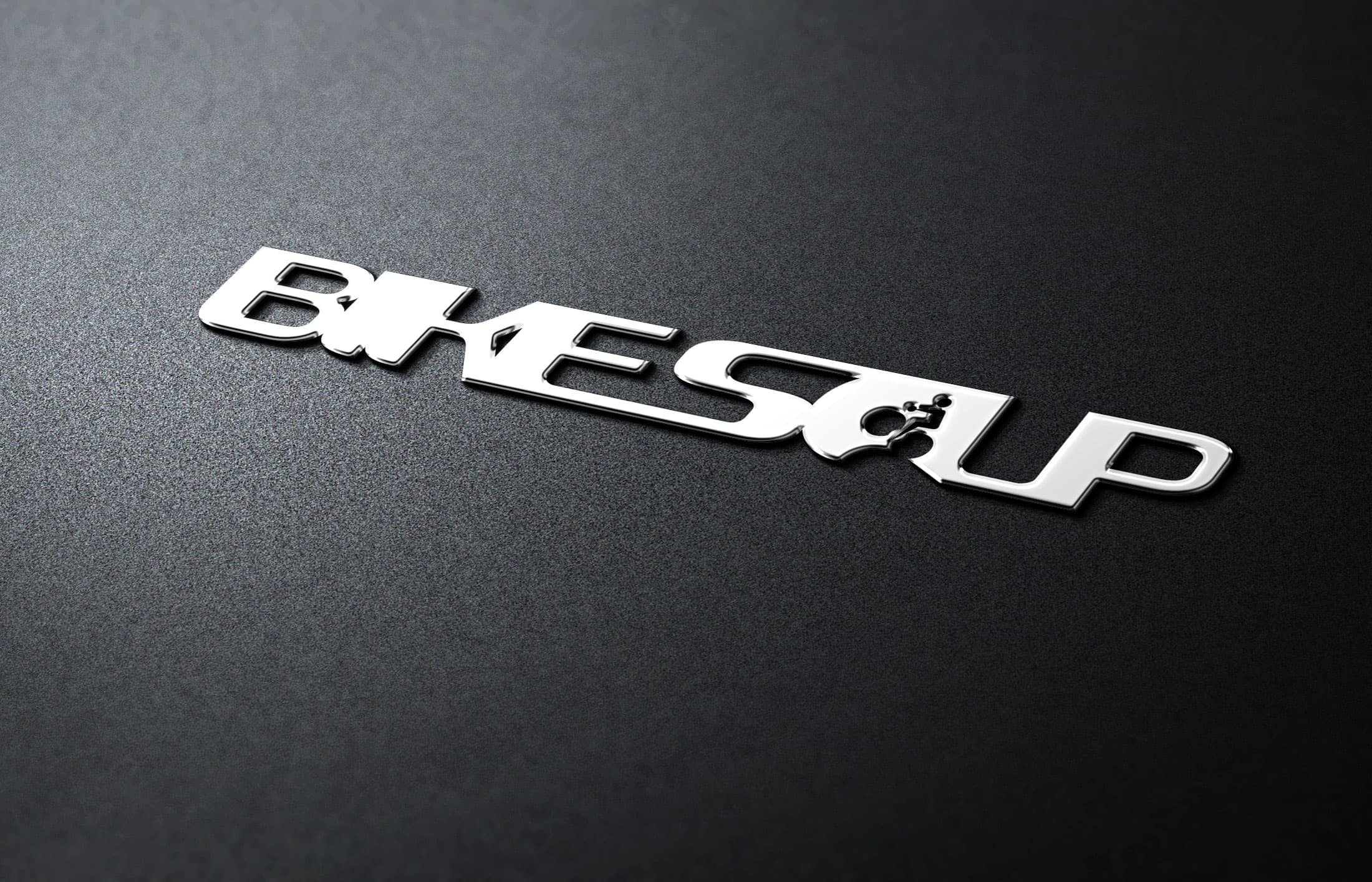 Bikesoup — metallic badge