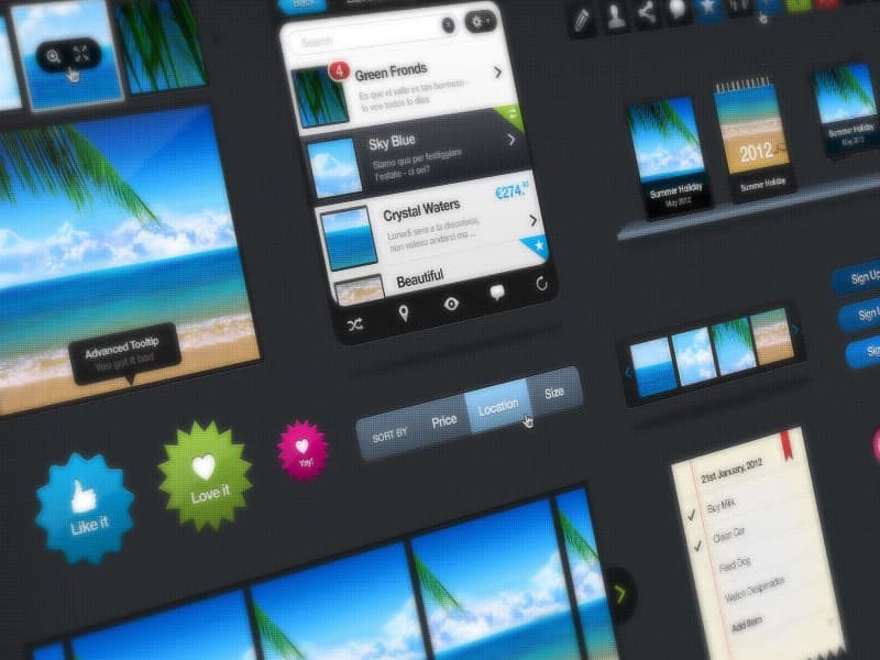 Dribbble — Audio Dark B
