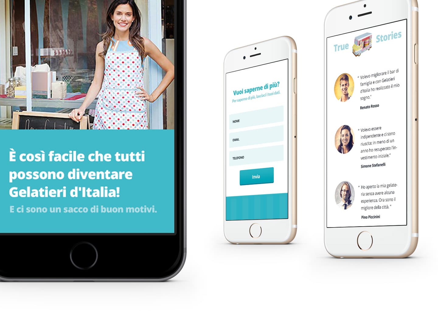 Ventisotto sub-brand on mobile